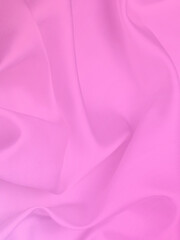 Silk texture. Modern pink background with subtle folds. Abstract pattern. 
