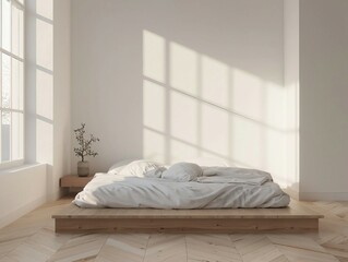 Bedroom Room Wall Art Mock Up