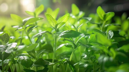 Growing Water Spinach The Start of Vegetable Growth