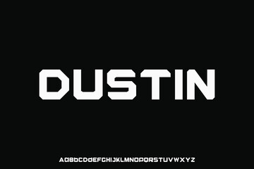 Display alphabet font vector suitable for headline, poster and many more