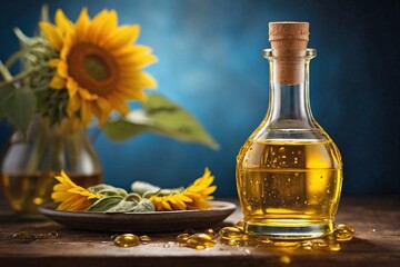 An image of Sunflowers and Oil