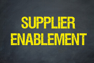 Supplier Enablement	