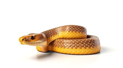 Naklejka premium snake in front of background