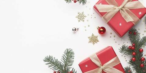 christmas gift boxes, ornament