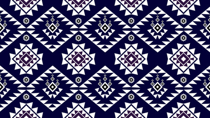 Fototapeta premium ethnic,Ikat pattern