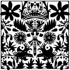 Fototapeta premium floral seamless pattern, pattern, flower pattern, geometric pattern, diagonal pattern, floral, flower, seamless, design, ornament, vector, decoration, art, wallpaper, leaf, illustration, black, style,
