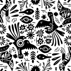 floral seamless pattern, pattern, flower pattern, geometric pattern, diagonal pattern, floral, flower, seamless, design, ornament, vector, decoration, art, wallpaper, leaf, illustration, black, style,