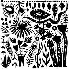 floral seamless pattern, pattern, flower pattern, geometric pattern, diagonal pattern, floral, flower, seamless, design, ornament, vector, decoration, art, wallpaper, leaf, illustration, black, style,