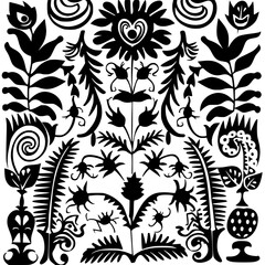 floral seamless pattern, pattern, flower pattern, geometric pattern, diagonal pattern, floral, flower, seamless, design, ornament, vector, decoration, art, wallpaper, leaf, illustration, black, style,