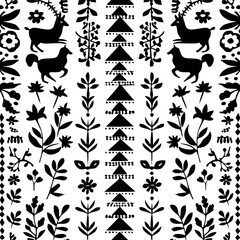 floral seamless pattern, pattern, flower pattern, geometric pattern, diagonal pattern, floral, flower, seamless, design, ornament, vector, decoration, art, wallpaper, leaf, illustration, black, style,