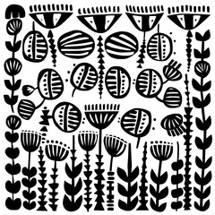 floral seamless pattern, pattern, flower pattern, geometric pattern, diagonal pattern, floral, flower, seamless, design, ornament, vector, decoration, art, wallpaper, leaf, illustration, black, style,