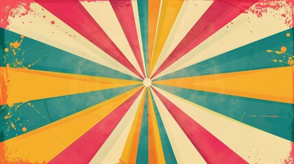 background with rainbow