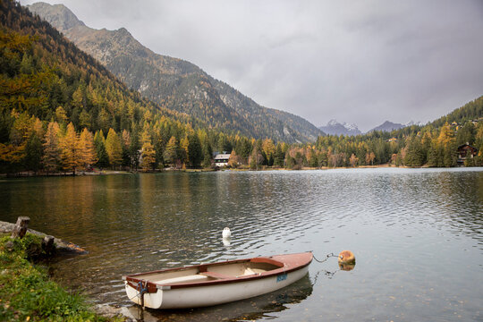 Champex lake in Switzerland