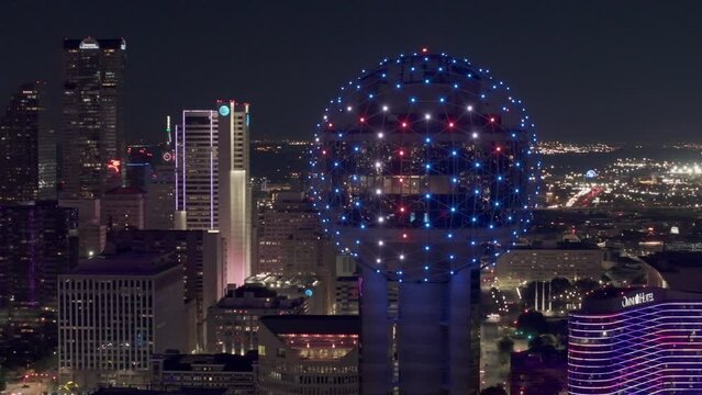 Dallas Skyscrapers Night 3
