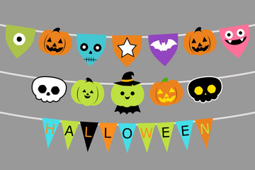 party halloween flag