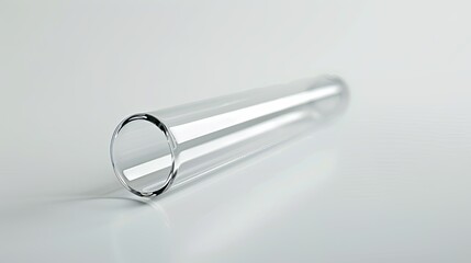 test tube on a white background