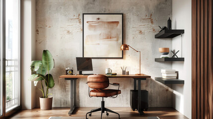 Modern home office. 