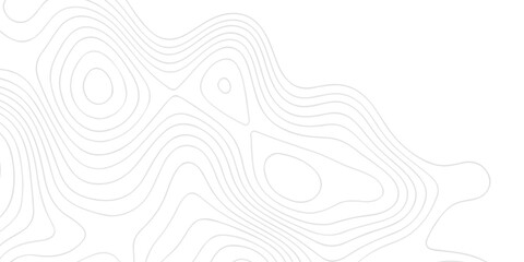 Topographic map background geographic line map with seamless ornament design. The black on white contours topography stylized height of the lines map.