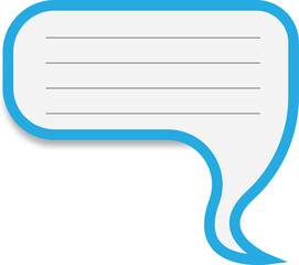 Speech Bubble, Chat Box Icon. Editable Vector Illustration Design.