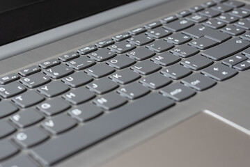 Clavier d'ordinateur portable, touches de clavier