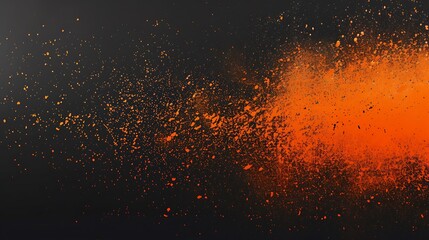 White Orange Grainy Gradient Background with Noise Texture