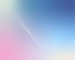 Pink and blue gradient mesh background with wavy line texture