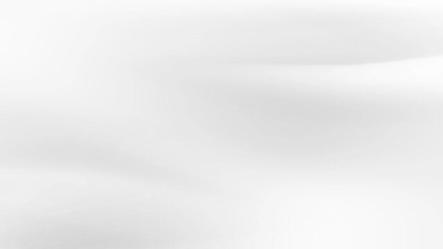 2D flat Animations loop 4K Gray tone and white color and background abstract art with waves