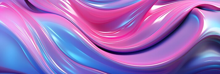 molten plastic jelly with Holographic pink and blue frosted, holographic pink and blue frosted molten plastic jelly waves background texture
