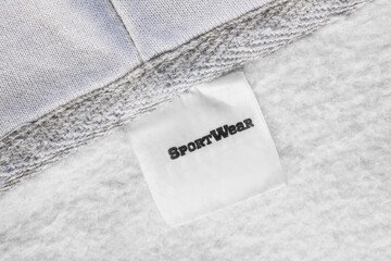 Sportwear clothes label