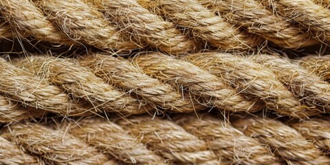 Fototapeta premium Closeup of Braided Rope Texture