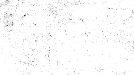 Vintage weathered black texture. Dark grunge pattern overlay on transparent background. 