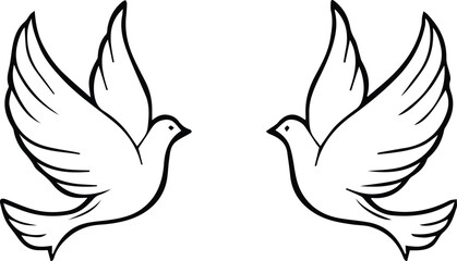 Birds Vector illustration Artwork