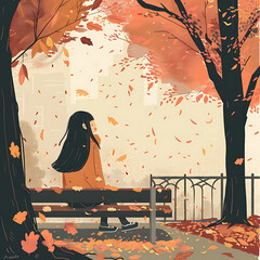 autumn in the park