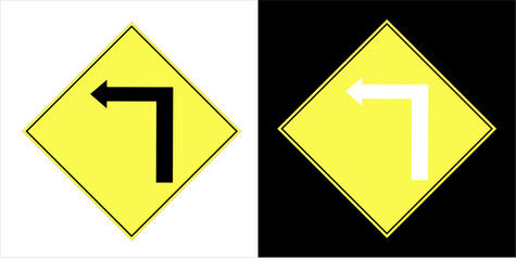 sharp turn to the right.eps