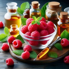 Raspberry Extract - Antioxidant-rich and brightening