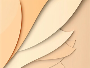 beige layered paper design