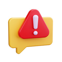 message 3d render icon