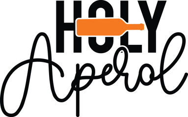 Aperol  Vector T-shirt Design Template