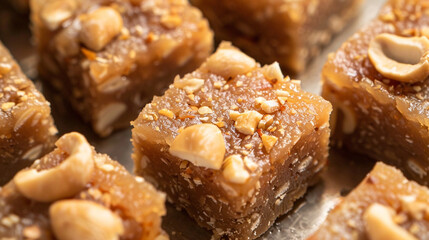 close up of a  sweets  with sesame seeds
