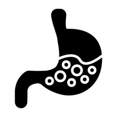 Gastroenterology Glyph Icon