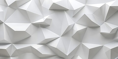 Geometric white background