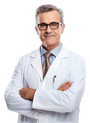 Fototapeta premium PNG Doctor adult white background stethoscope.