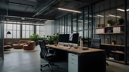 interior of a office