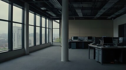 Office building interior