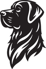 dog illustration Victor style