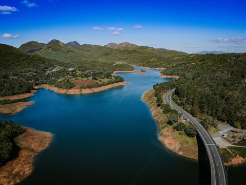 Ponte sobre represa do capivari em Campina grande do sul no Paran&aacute;