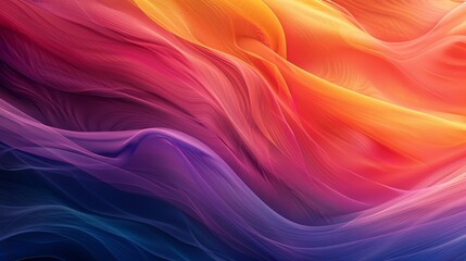 Obraz premium Abstract Swirling Color Gradient