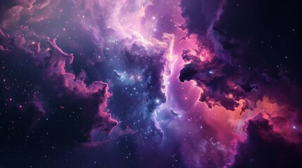 A nebula as the dreamscape of a sleeping cosmic deity