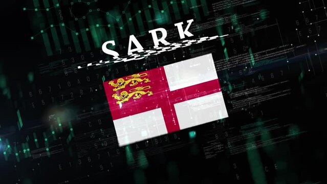Sark with Digital flag Intro