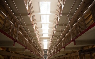 alcatraz prison hallway united states